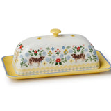 Home Sweet Home Porcelain Butter Dish