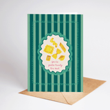Pasta-tively The Best Thank You Love BFFs Greeting Card