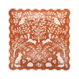 Acorn Grove Square Paper Plates