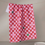 Wrapped Checkers Tea Towel