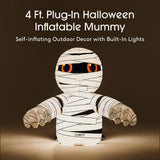 Light Up Halloween Mummy Outdoor Decorations