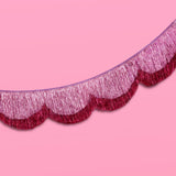 Tickled Pink Fringe Banner