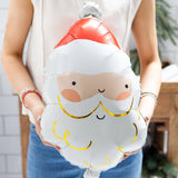 Santa Mylar Balloon