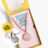 Sparkle Shell Lipgloss Locket