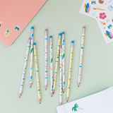 Surf's Up Pencil Set