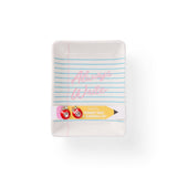 TRINKET PENCIL TRAY AND EARRING SET