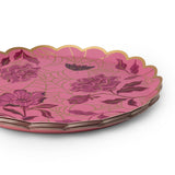 Vamp Romantic Spider Web Cake Plates (Set of 8)