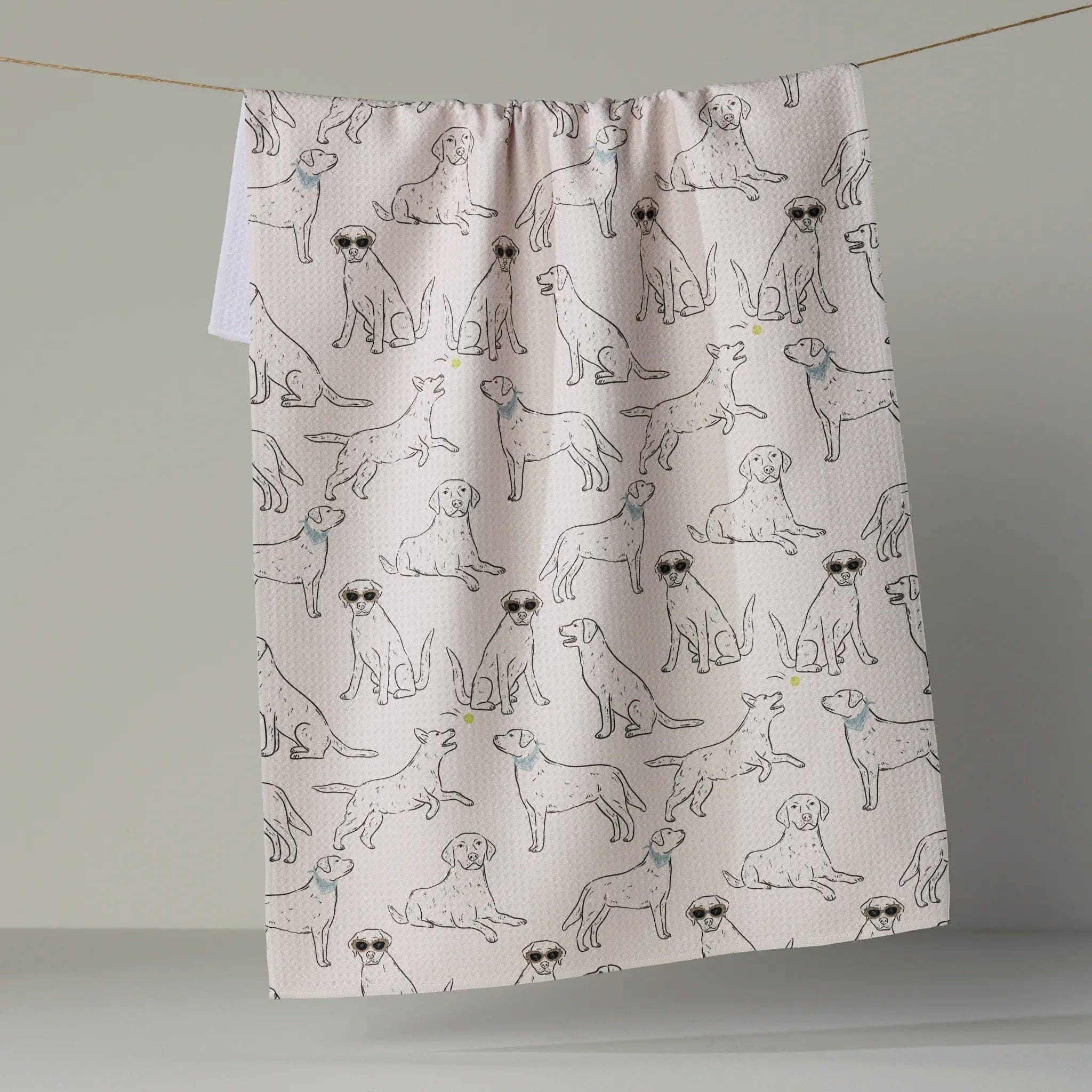 Lab Pack Tea Towel