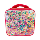 "Audrey" Bows & Jewels Confetti Lunch Box