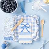 Floral Scatter Fringe Guest Napkin