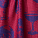 Ghostly Cheers Red Tea Towel
