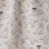 Golden Gang Tea Towel