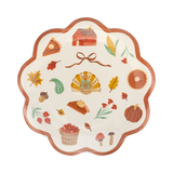 Harvest Icons Paper Plates