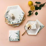 Secret Garden Party Plates - Premium Large Paper Plates