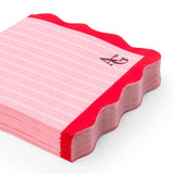 AMERICAN GIRL®  X BONJOUR FETE PINK LOGO SMALL NAPKINS