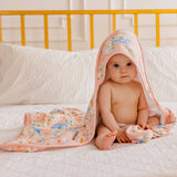 Premium Baby Knit Hooded Towel - Penelope