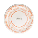 Falloween Pumpkin Round Dessert 8" Paper Plate