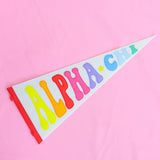 Rainbow Pennant Flag