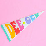 Rainbow Pennant Flag