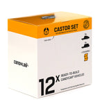 Castor Set 12 Pack