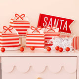 Red and Pink Gable Boxes