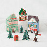 North Pole Village Paper Craft Kit