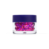 Macro Body Glitter | Fuchsia-Zinnia | Chunky Body Glitter