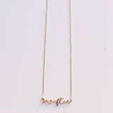 18K Gold Plated Swiftie Taylor Showgirl Necklace