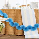 Blue Striped Table Runner