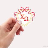 Chi Omega Vinyl Sticker [Officially Licensed]