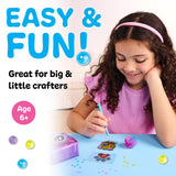Bubble Gems Keychain Puppy Dog Diamond Painting Kit