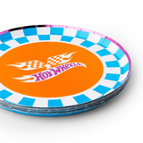 HOT WHEELS™ X BONJOUR FETE BLUE CHECKER SMALL PLATES