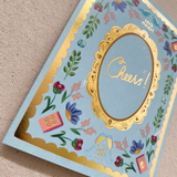 Cheers (Bird, Bam!) Mahjong Greeting Card