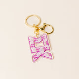 Sorority Oh So Fancy Letter Acrylic Keychain