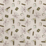 Martini Tiles Tea Towel