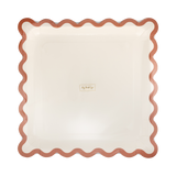 Rust Ric Rac Paper Plates