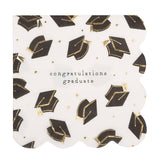 Grad Hat Scatter Napkin Cocktail