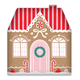 SWEET GINGERBREAD HOUSE PLATES