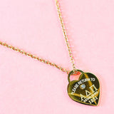 Please Return Necklace