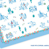 Wild West Mahjong Playing Mat - Americana
