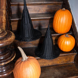 Faux Wicker Witch Hat - 18"