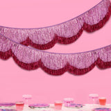 Tickled Pink Fringe Banner