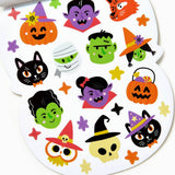 Halloween Cat Sticker Book