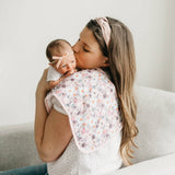 3 Pack Premium Burp Cloths - Bloom