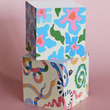 Sticky Note Cube | Trippy Daisies