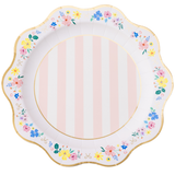 MULTICOLOR ELEGANT FLORAL DINNER PLATES