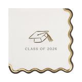 Foil Grad Icons Cocktail Napkin (18ct)