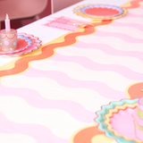Groovy Waves Paper Table Runner