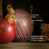 Polka Dot Light Up Inflatable Ornaments