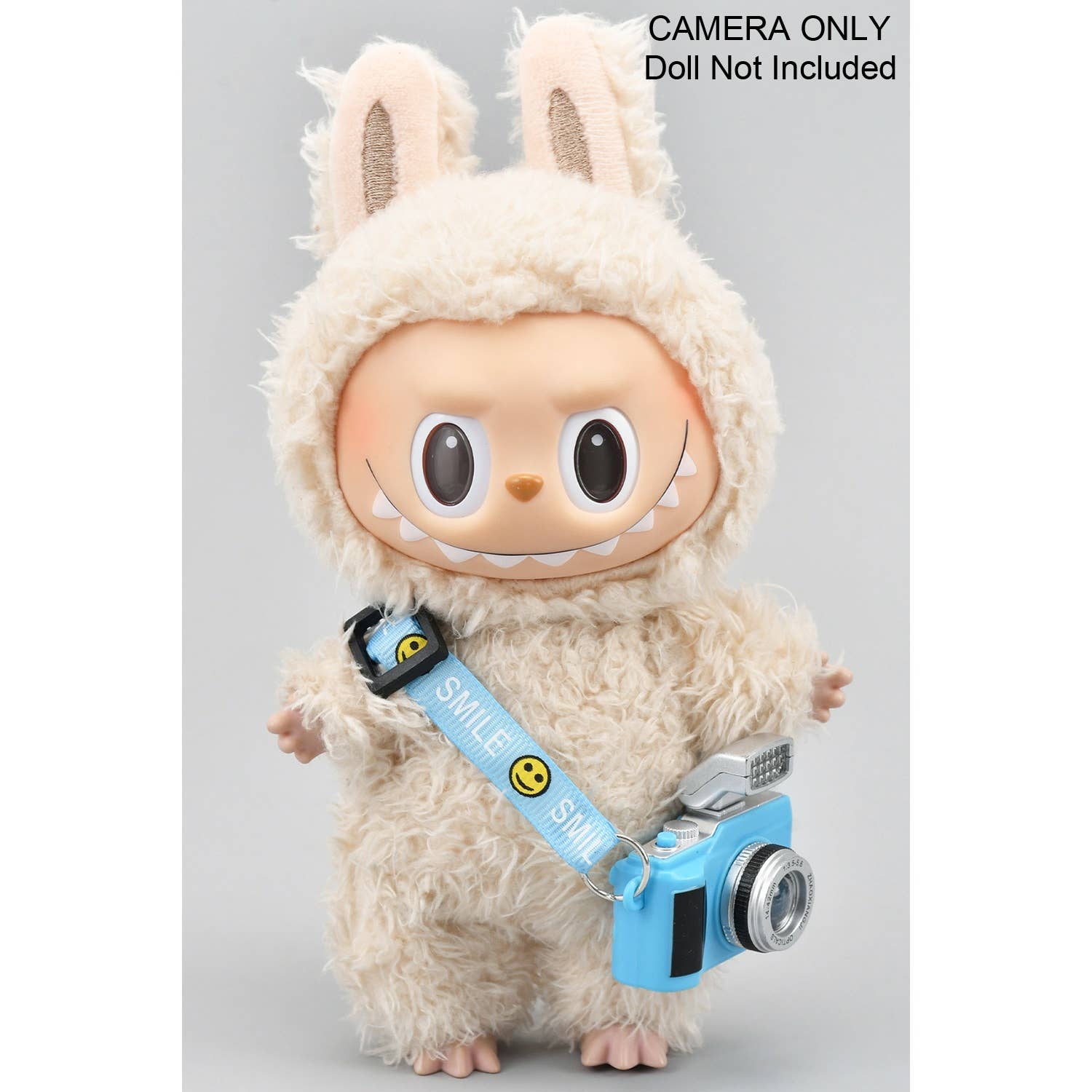 WORKING FLASH CAMERA LABUBU ACCESSORY